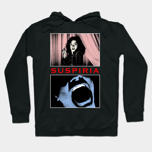 suspiria vintage retro Hoodie by Genetics art